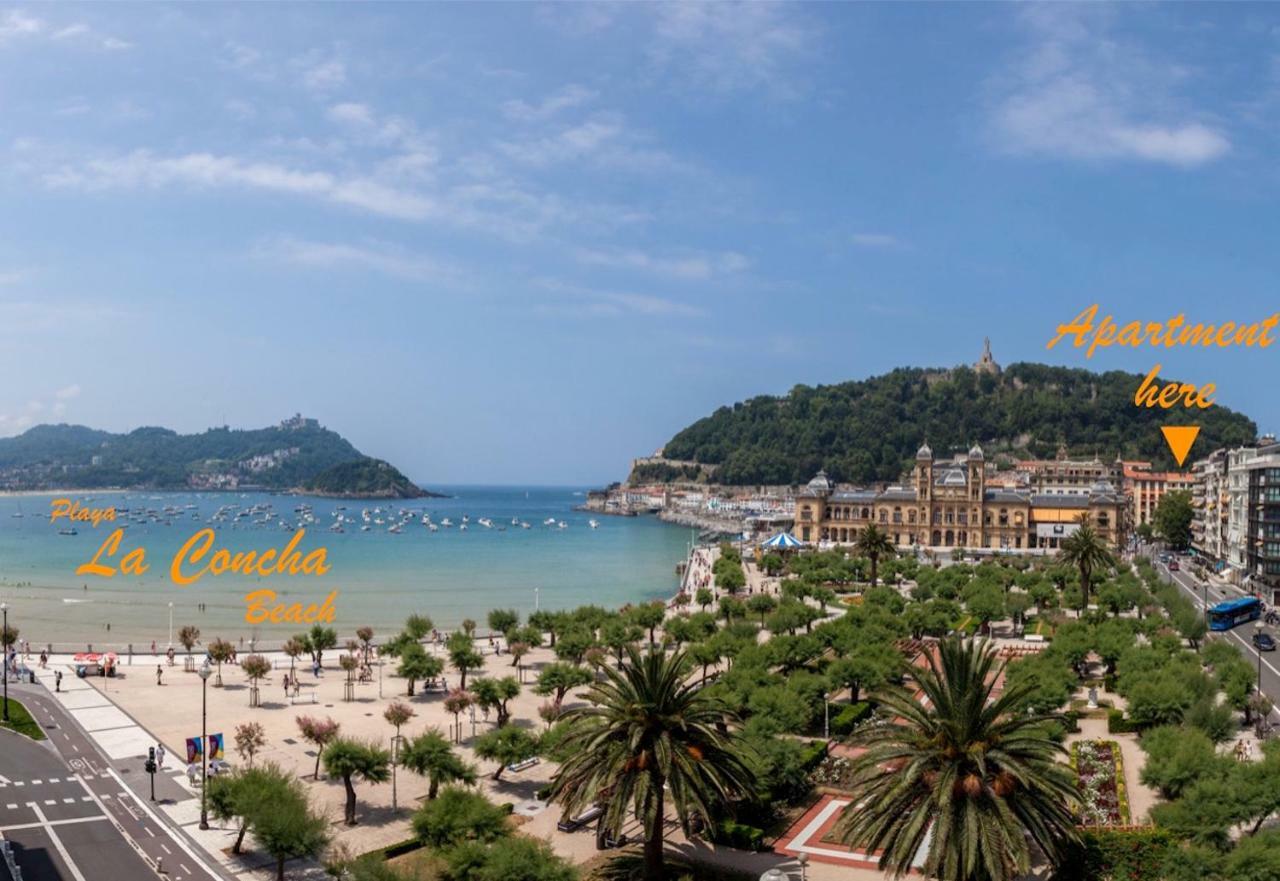Luxury In Old Town Near Beach By Www,Sansebastianapartments,Es San Sebastián Exterior foto
